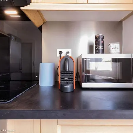 Le Marbré Design 60m2, Deux étoiles, Parking Gratuit Appartement