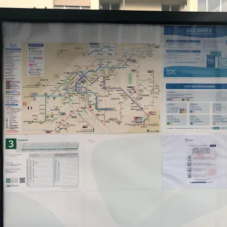 Apartment Le Marbre Design 60m2, 2 Stars, Free Parking