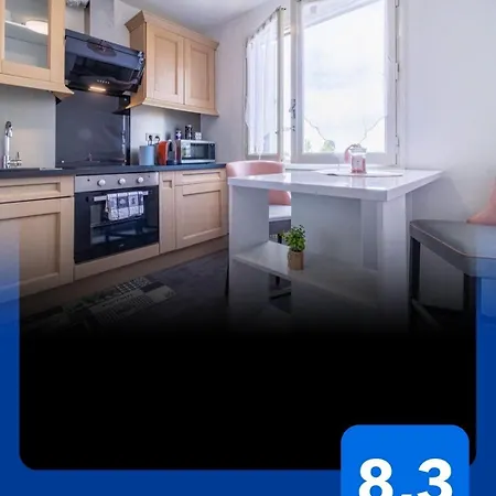 Le Marbre Design 60m2, 2 Stars, Free Parking * Annemasse