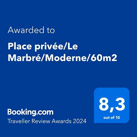 Apartamento Le Marbre Design 60m2, 2 Stars, Free Parking