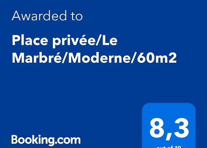 アパート Le Marbre Design 60m2, 2 Stars, Free Parking